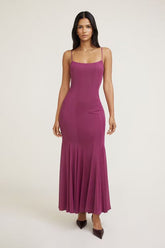 Dahlia Scoop Neck Mermaid Maxi Dress